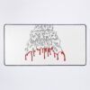 Classic Logo Blood 200 Stab Wounds Mouse Pad Official 200 Stab Wounds Merch